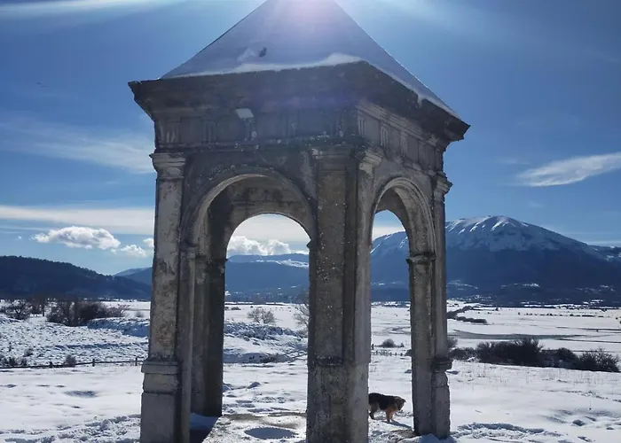 公寓 Il Rifugio Nel Borgo, Rocca Di Mezzo, - Campo Felice *