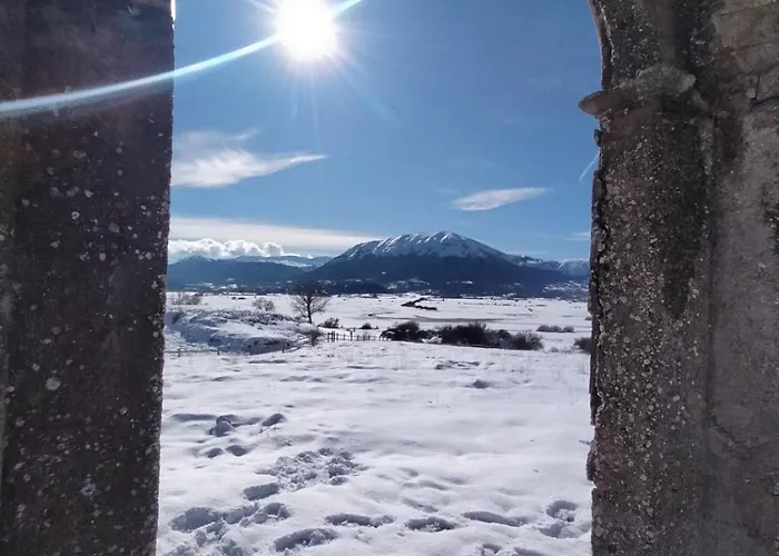 公寓 Il Rifugio Nel Borgo, Rocca Di Mezzo, - Campo Felice *