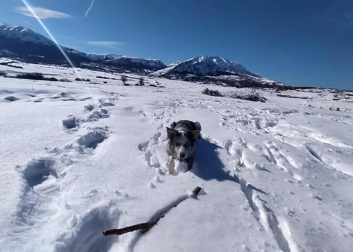 公寓 Il Rifugio Nel Borgo, Rocca Di Mezzo, - Campo Felice *